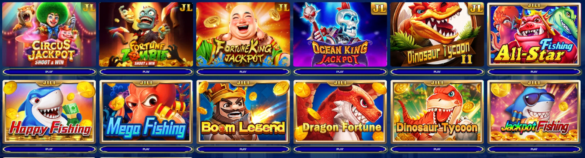 Fishing game interface showcasing unique gameplay